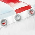 thumbnail image 3 of Erosebridal Ocean Beach Curtains for Living Room,Summer Holiday 30%-50% Blackout Curtains Set of 2 (38x45),Marine Decor, 3 of 6