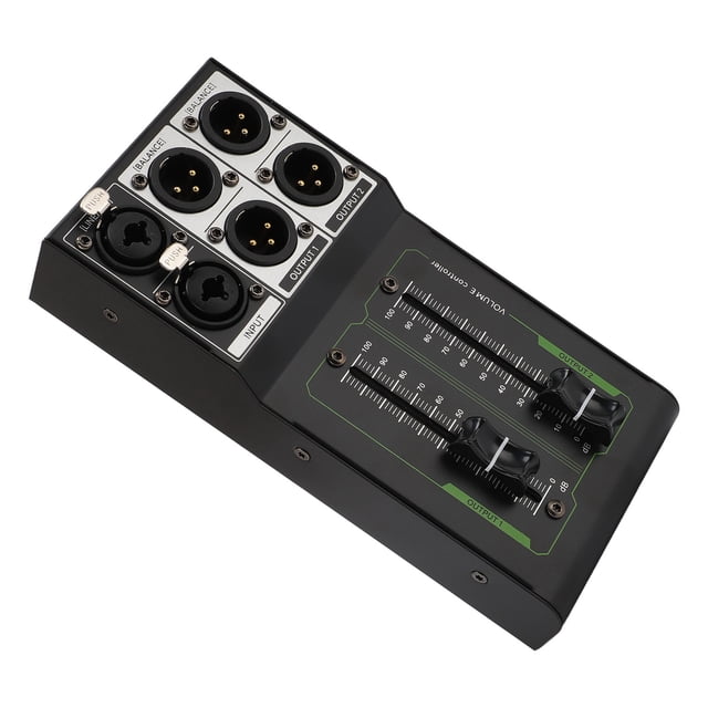 Controlador Estéreo Pasivo, Enchufe de Entrada del Teléfono Xlr y Controlador de Volúmenes Pasivos para una unjuste de volumen preciso preciso