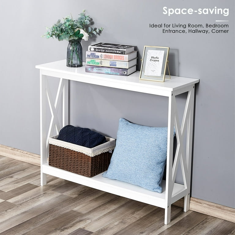 Walmart narrow console online table