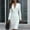 White, variant on VIWORLD Women's Chic Office Bodycon Dress - V-Neck Long Sleeve Midi for Professional & Formal Events Black,S