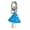 Blue, variant on Adorable Colorful Mushroom Keychain Cute Resin Bag Charm For Keys Backpacks Gifts Lightweight Sturdy User Friendly Accessories