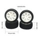 thumbnail image 2 of 4 ruedas delanteras traseras hexagonales de 12 mm para coche Buggy Redcat HPI HSP RC 1/10 (blanco), 2 of 4