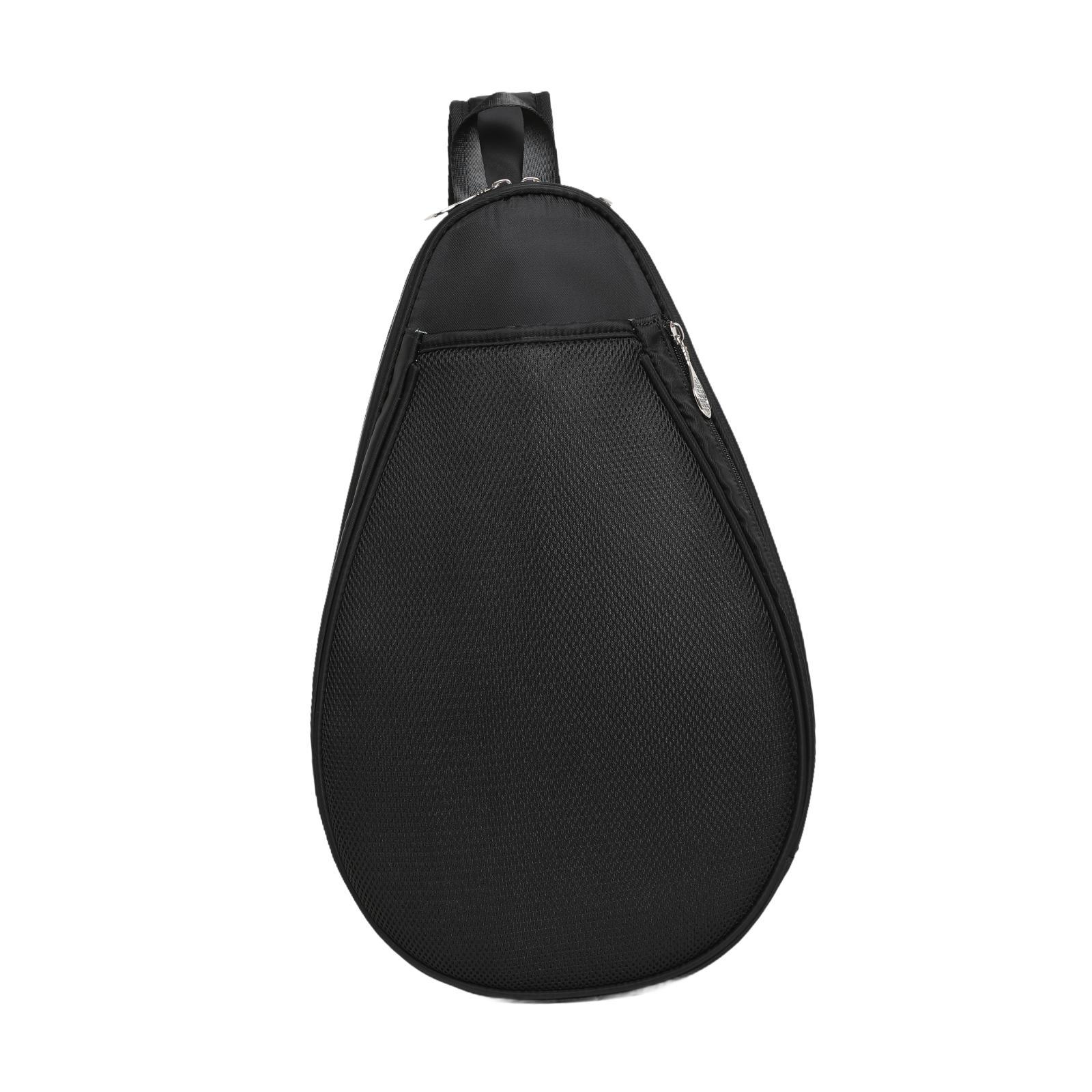 DimyFew Tennis Racket Bag Equipment Bag Professional Large Capacity Organizer Adjustable Black