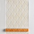 thumbnail image 1 of Rodillo de madera con textura de pluma MKM TW-18 Feather para cerámica, 7,5 cm, 1 of 6