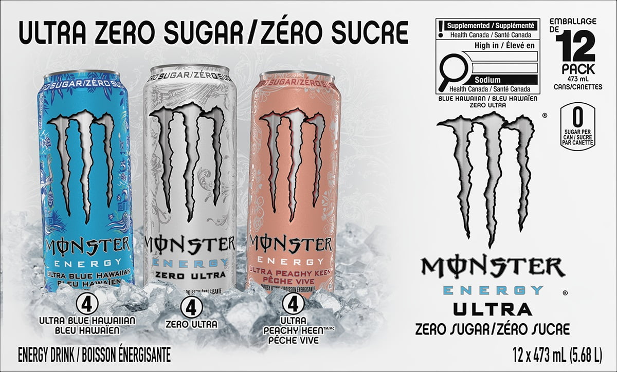 Monster Energy Ultra Variety 12X473ML