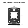 thumbnail image 2 of Soporte de CPU Thermalright ASF-Black AM5 para CPU AMD AM5, 2 of 9