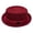 Wine, variant on Lispipm Summer Mesh Pork Pie Hat for Men Women Roll Brim Retro Party Cap Travel Beach Sun Hats Classic Outdoor Breathable Caps Green
