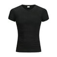 thumbnail image 4 of Icvfdpl Men'S Tee Shirt Breathable Fast Dry V Neck Casual Short Sleeved Summer Knit T Shirts Versatile For Everyday Wear In Most Settings, 4 of 4