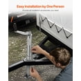thumbnail image 4 of STAWAY Cric de Remorque Robuste 2000 lbs - 14,2 Pouces de Voyage, Installation Facile à Enfiler, Résistant à la Rouille, Compatible avec Toutes les Remorques - Parfait pour Camping-Cars et Remorques Utilitaires, 4 of 9