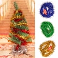 thumbnail image 6 of FaLX 3Pcs 2m Long Shiny Garland Tinsel Xmas Tree Ornament Wedding Party Decorations, 6 of 8