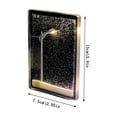 thumbnail image 3 of ​​EcoNest​ Snowy Night Flowing Night Light Snow Scenery Small Street Light Handmade DIY Material Package For Girlfriend And Friend 10ml, 3 of 4
