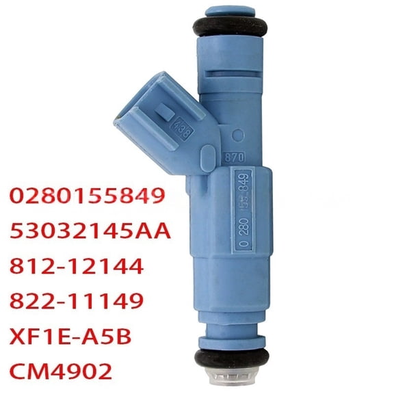 2 pcs fuel injector 0280155849 53032145AA 812-12144 for Ford 822-11149 XF1E-A5B