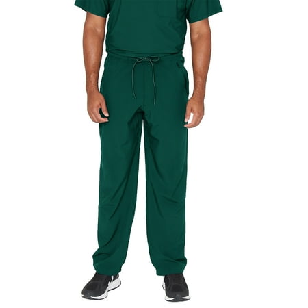 Barco One 0217 Men's 7 Pocket Athletic Jog Scrub Pant Hunter Green 3XL