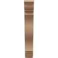 thumbnail image 2 of Ekena Millwork 5 1/2"W x 24"D x 36"H Funston Traditional Rough Cedar Woodgrain TimberThane Bracket, Primed Tan, 2 of 6