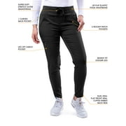 Adar Pro Scrubs For Women - Ultimate Yoga Jogger Scrub Pants - Tall