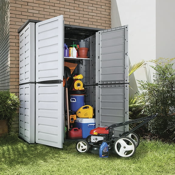 Bodega Cobertizo Organizador Exterior Plástico Grande RIMAX