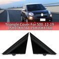 thumbnail image 3 of Cubierta de la bandera del espejo de la puerta izquierda del coche para Fiat 500 2012-2019 1sh16kx7aa Afortunado Sencillez, 3 of 4