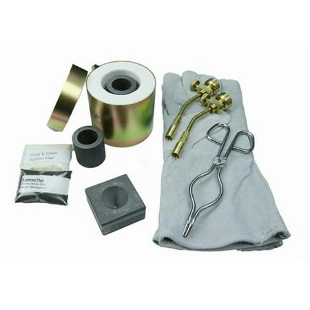 - Make Your Own Gold Bars FFC-9 Mini Propane Gas Furnace Kit - Conical Mold, Kiln, Tips, Gloves, Crucibles & Tongs