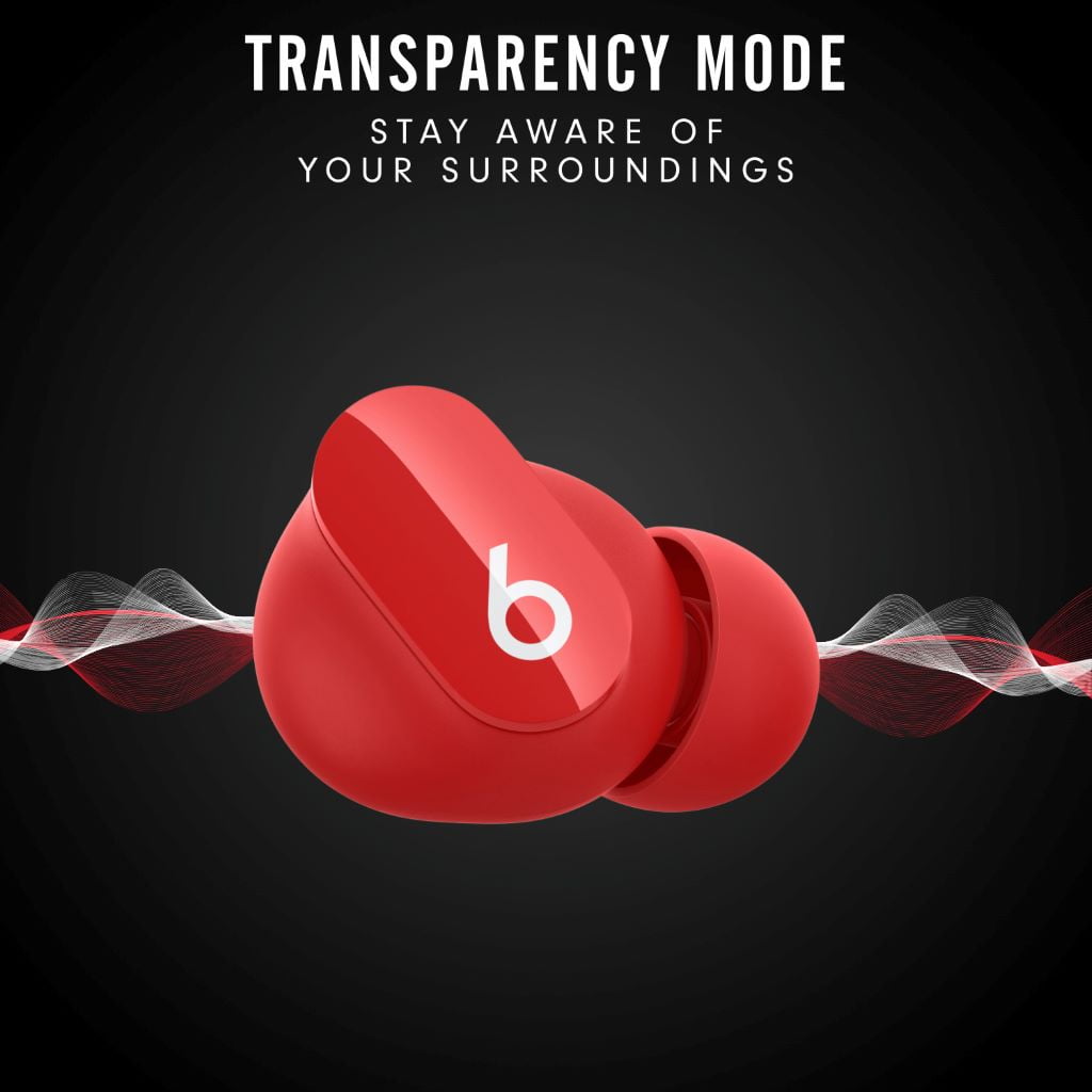 Beats Studio Buds – True Wireless Noise Cancelling Bluetooth Earbuds    Beats Red