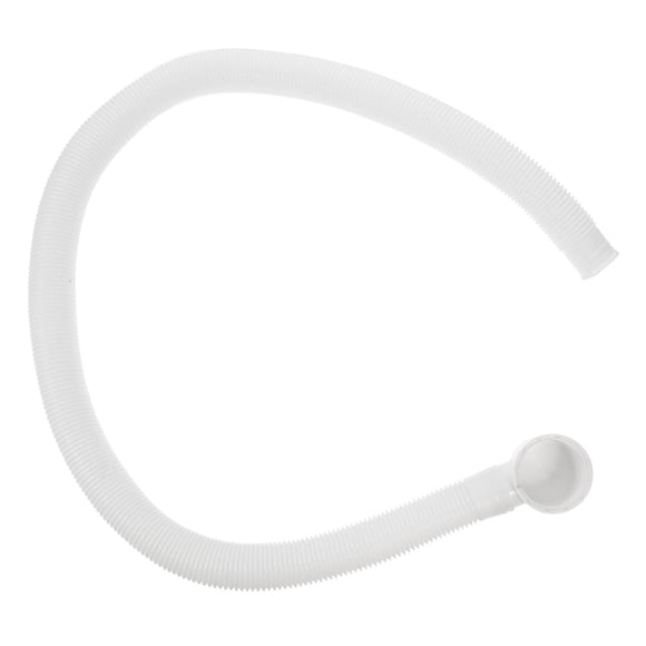 Luxshiny drain pipe White PVC Extended Length for Bathroom Accessories 1Pack