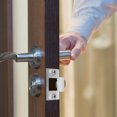 thumbnail image 3 of Shisuyan Door Security Hardware Stainless Steel 1Set 2.8X1.6X0.08In, 3 of 9