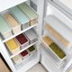thumbnail image 2 of Juego de 4 Contenedores de Alimentos para Refrigerador, Organizador de Verduras y Pasta Hermético Plástico Transparente Apilable, Recipientes de Almacenamiento para Cocina y Despensa, 2 of 4