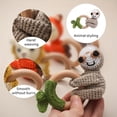 thumbnail image 4 of Handmade Woven Crochet Bed Bell, Knitted Doll Baby Wool Knitted Rattan, Baby Soothing Toys, 4 of 4