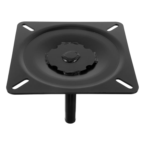 BESTYASH Universal Metal Boat Seat Pedestal, Black, Heavy Duty, Simple Installation, Smooth Rotation