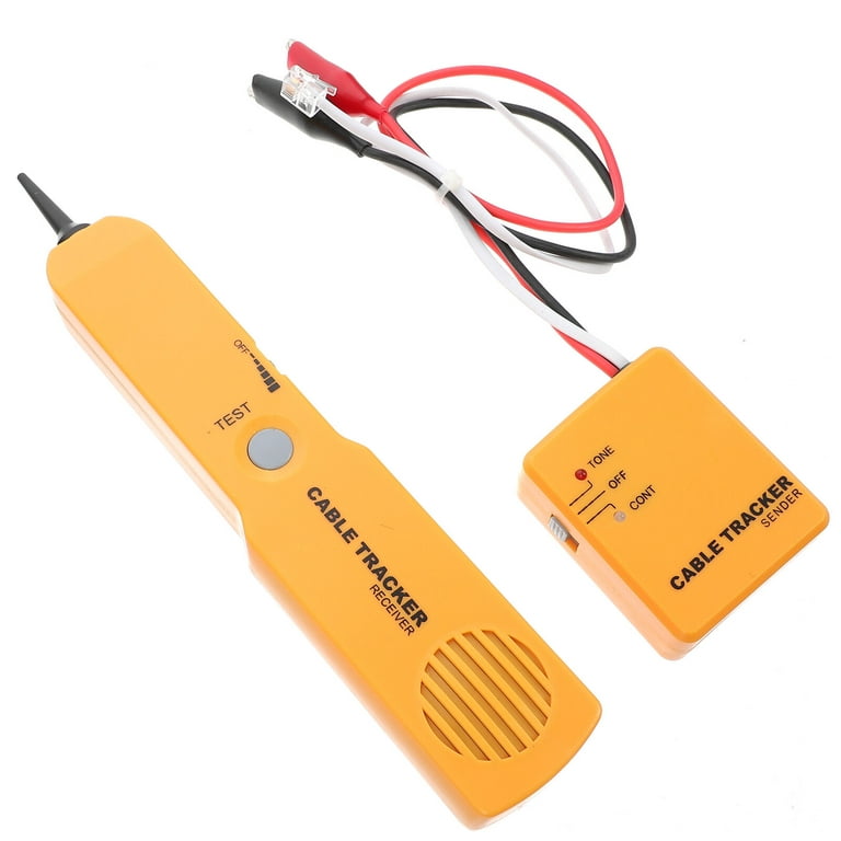 Cable Finder Tool Line Wire Receiver Phone Tracking Network Toner Detector  Finding Telephone Device Short Tracer Tester 