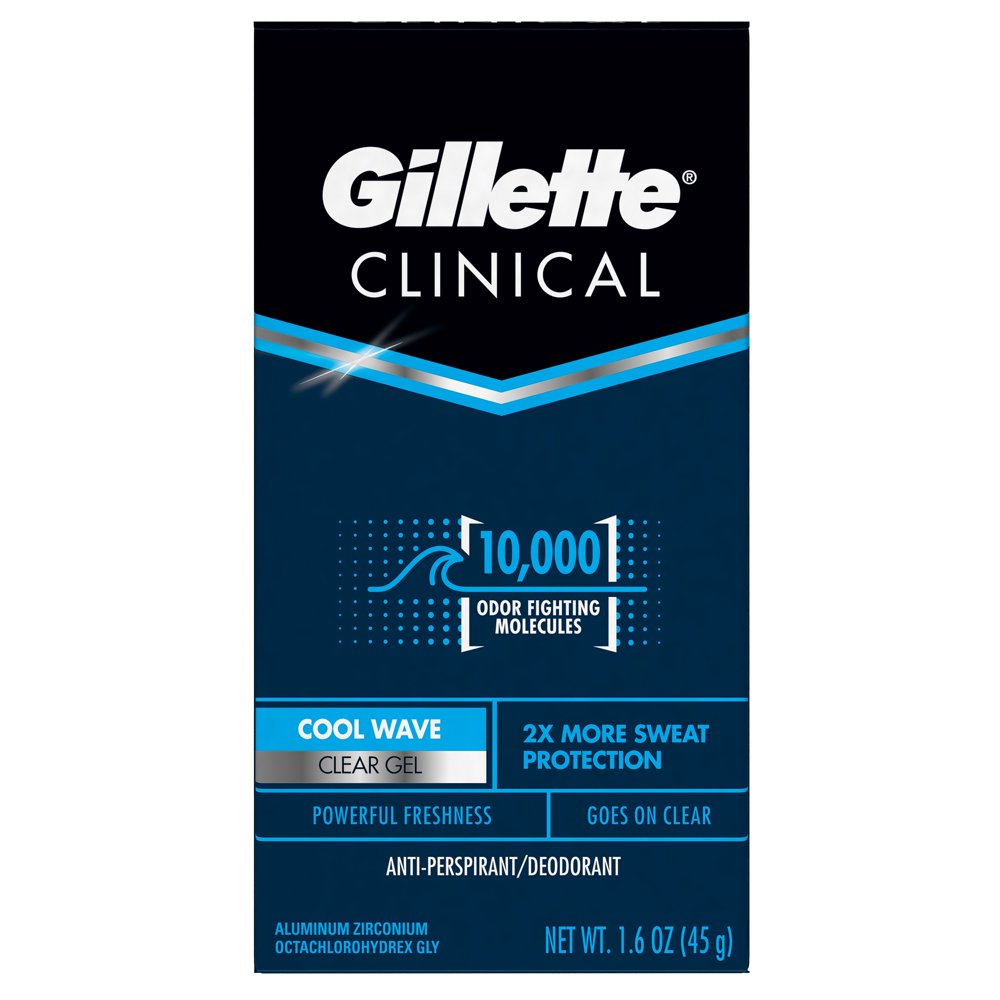 Gillette Clinical Endurance Tough Protection Clear Gel AntiPerspirant