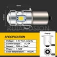 thumbnail image 5 of Ruiandsion P13.5S PR2 Mini LED Bulbs, 4.5V 1.12W 400LM 6000K White Non-Polarity, Replacement for Work Light, 10-Pack, 5 of 9