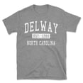 thumbnail image 1 of Delway North Carolina Classic Established Men's Cotton T-Shirt, 1 of 1