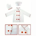 thumbnail image 3 of Tiijoy Kids Chef Co_Stume Role Play Baking Outfits Boys Girls Dress Up Outfits, Sizes 2-3, 3 of 5