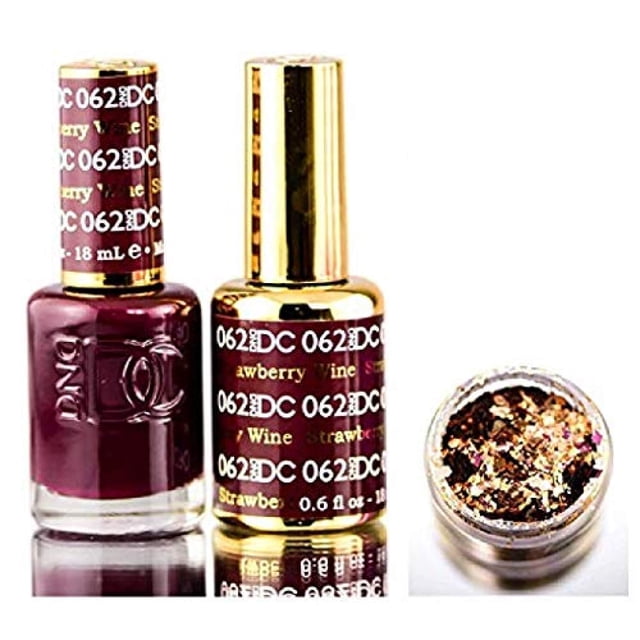 Set de esmaltes de uñas DAISY DND DC Reds GEL POLISH DUO 15 ml