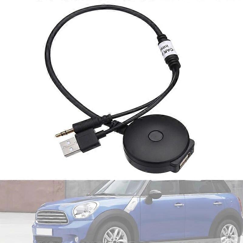 Car Wireless Bluetooth Audio AUX and USB Music Adapter Cable for BMW ...