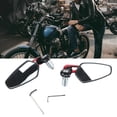 thumbnail image 1 of Motorcycle Rear View Side Mirrors 1 Pair Motorcycle Rear View Mirror 360 Rotatable  Glass Clear Vision Universal Handlebar Side Mirror, 1 of 8