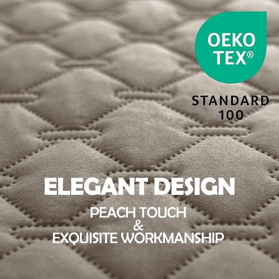 gogobunny  Double Sided Waterproof Dog Blanket Soft Pet Bed Cover Reversible Protect Furniture Couch Sofa Car for Puppy Large Dog Cat (Dark Stone/Light Stone, 82x102 Inch (Pack of 1))