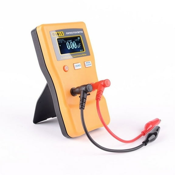 M6013 LCD Capacitor Meter Professional Measuring Capacitance High Resolution Resistance Capacitor Tester