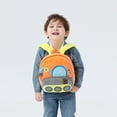 thumbnail image 3 of tamizeot Children Backpack Portable Cute Cartoon Boys Girls Automotive Pattern Zipper Adjustable Strap Snack Student Bag Birthday Gift Type 1, 3 of 6