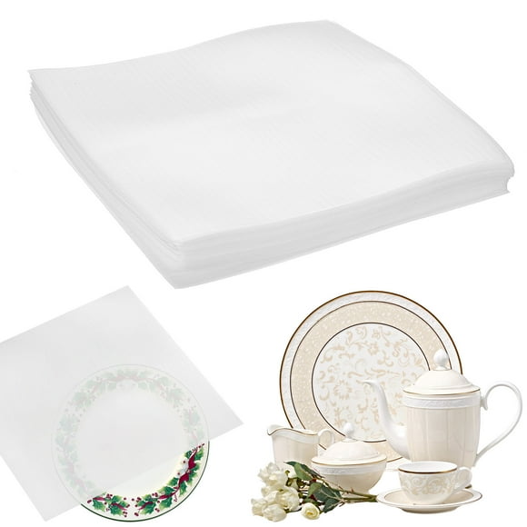 25 Piezas de Fundas de Espuma Acolchada, 8" x 8" Suministros de Empaque Acolchado Hojas de Espuma Acolchada
