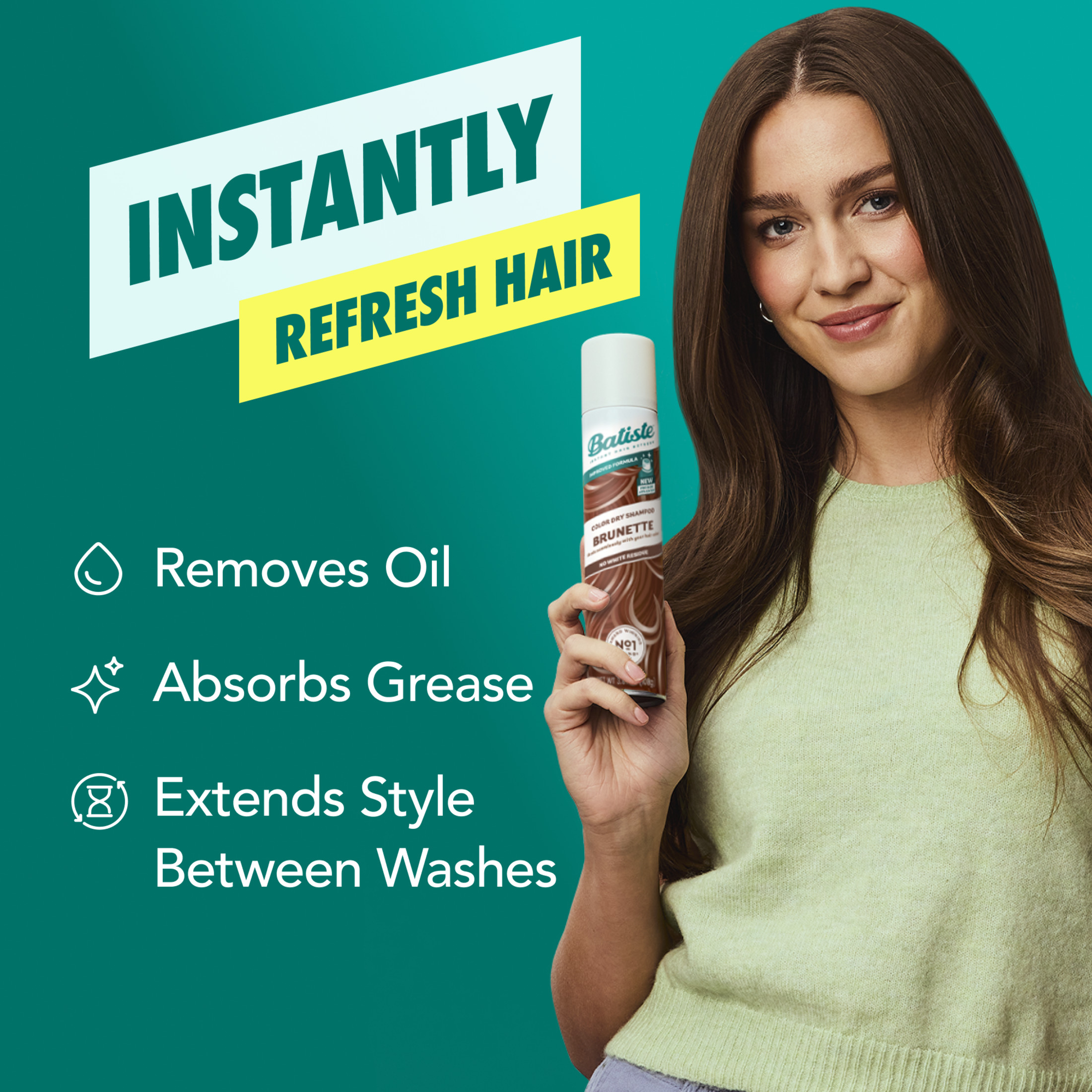 Batiste Dry Shampoo for Brunette Hair photo 2