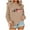 01-Khaki, variant on Christmas Sweatshirt Women Plus Size Novelty Graphic Pullover Sweater Tops Autumn Winter Long Sleeve Sweatshirt for Women Loose Casual Crewneck Top Stylish Clothes 01-Black XL