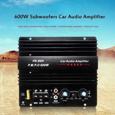 Power Acoustik PWM-5V Equalizer Sub Control 8 Volt Line Driver With Voltage Meter