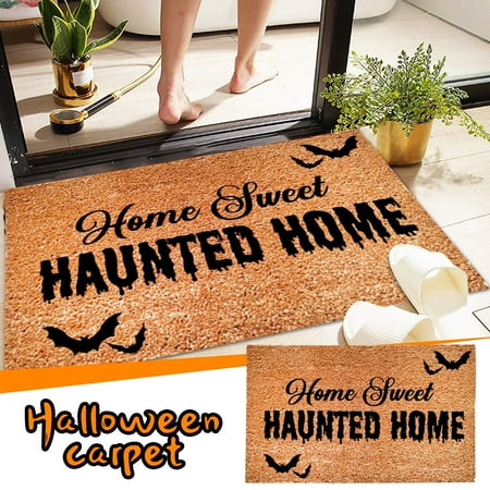 

Kiplyki Wholesale Halloween Door Mat Cartoon Floor Mat Hallway Kitchen Foot Mat Soft Non-slip