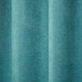 thumbnail image 5 of TOWN & COUNTRY EVERYDAY Lustre Solid Heavyweight Textured Sateen Indoor Curtains, Room Darkening Opacity, Grommet Top, Energy Efficient, 2-Pack Set, 52"x108", Teal, 5 of 10