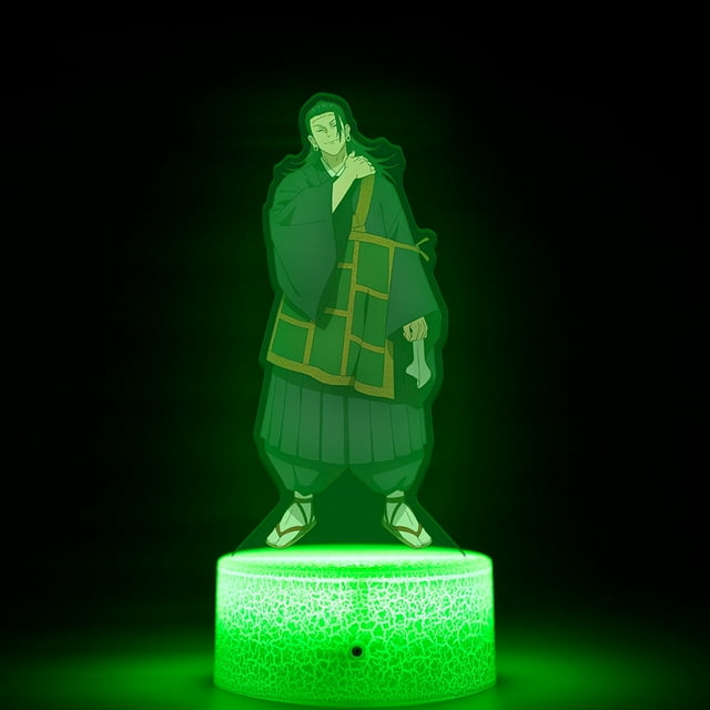 Lámpara 3D con decoración de anime GetosuGuru de Jujutsus Kaisens de Night Light