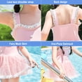 thumbnail image 3 of Traje de baño para niñas Laklulu Traje de baño de una pieza de princesa para niñas con falda Traje de baño Traje de baño Traje de baño Vestirse, 3 of 6