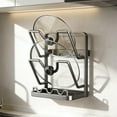 thumbnail image 3 of Multifunctional Kitchen Organizer Stand Stove Top Lid Holder With Integrated Tray And Spoon Rest Efficient Storage Rack For Cooking, 3 of 3