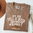 thumbnail image 3 of "Are You Fall-O-Ween Jesus?" T-Shirt – Humorous Christian Autumn & Halloween Tee with Matthew 4:19 Scripture, 3 of 6