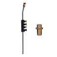 thumbnail image 2 of Tubo De Varilla De Varilla De Extensión Del Tubo De Tubo De 5 Boquillas 50 Conector 4 perfecl Extensión de poste, 2 of 4